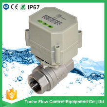 OEM 220V 2way 1 Inch Timer Control Brass Ball Valve Motorized Water Valve (S25-N2-C)